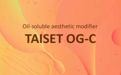 TAISET OG-C, oil-soluble aesthetic modifier