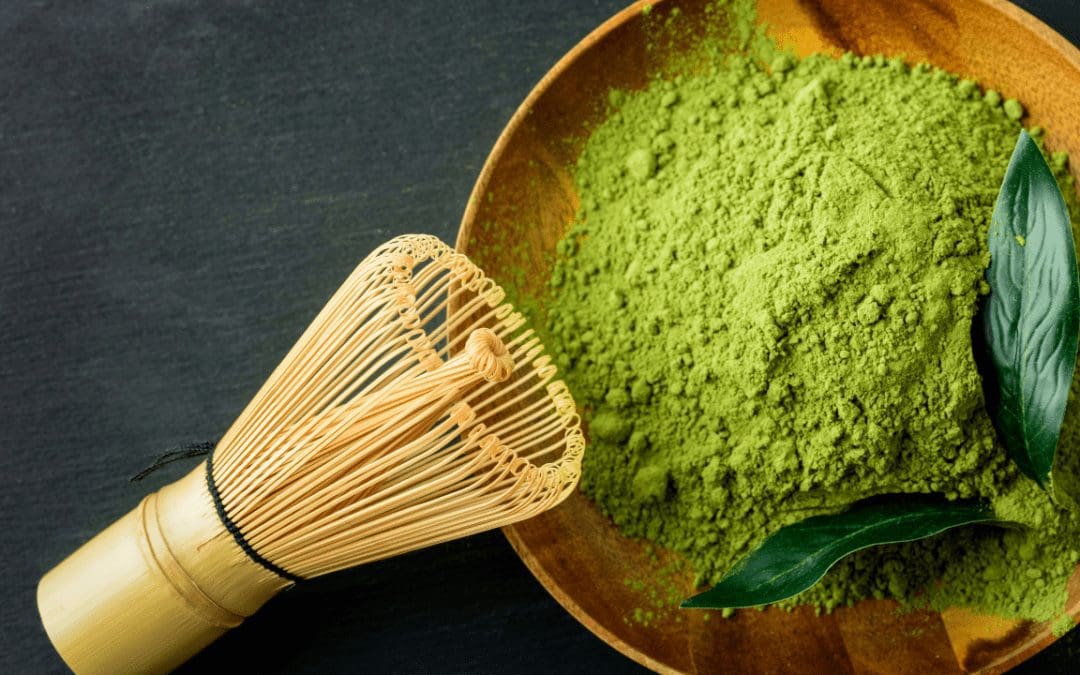 Matcha Green Tea Powder in bowl