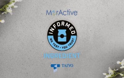 Taiyo announces Informed Ingredient  certification for MorActive, its novel  moringa seed extract and Sunfiber combination