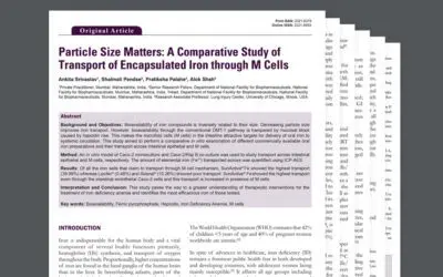 Researchers link SunActive Fe’s superior bioavailability to its unique absorption pathway